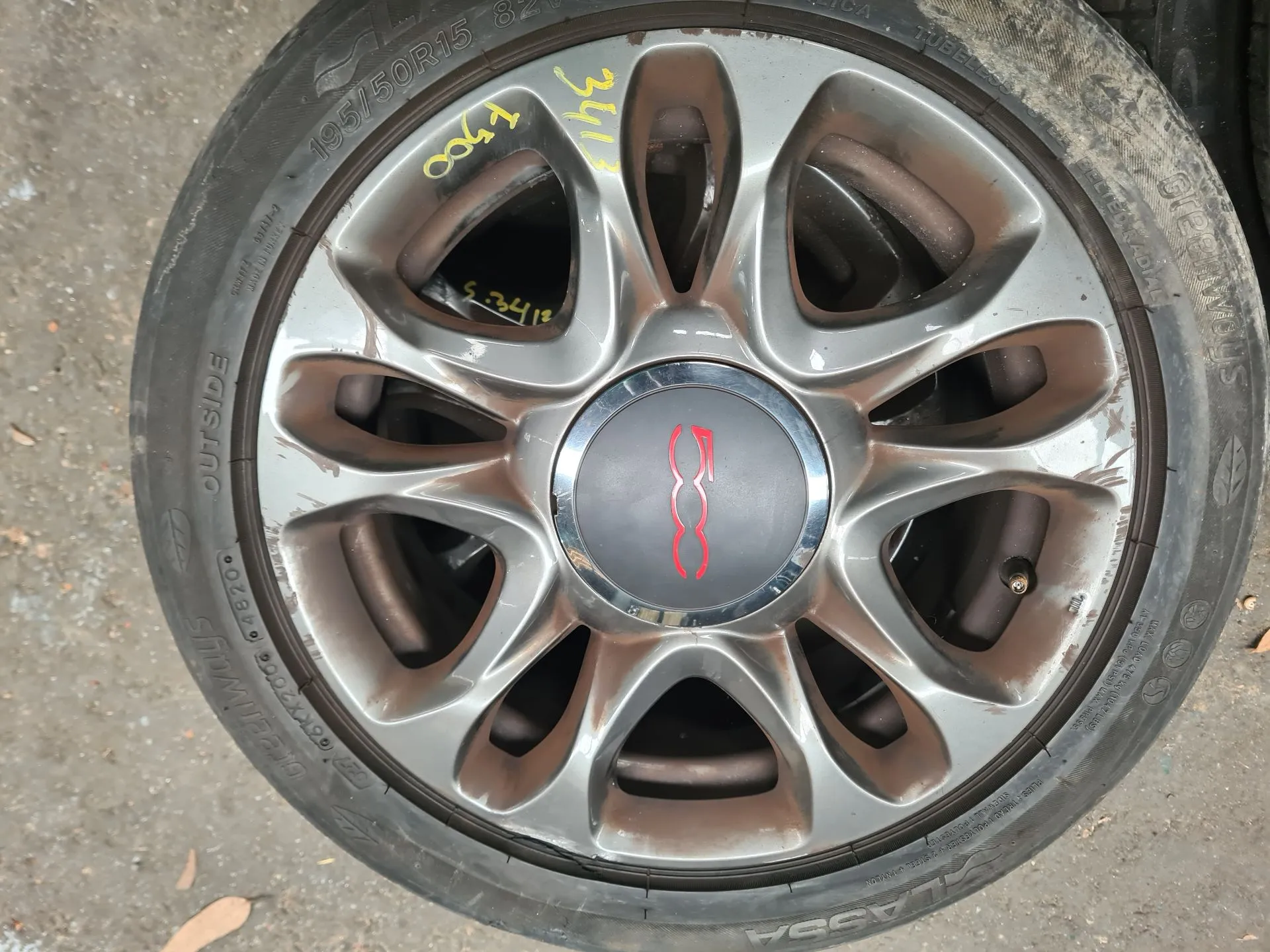 Conjunto Jantes Especiais FIAT 500 (312_) Imagem-3