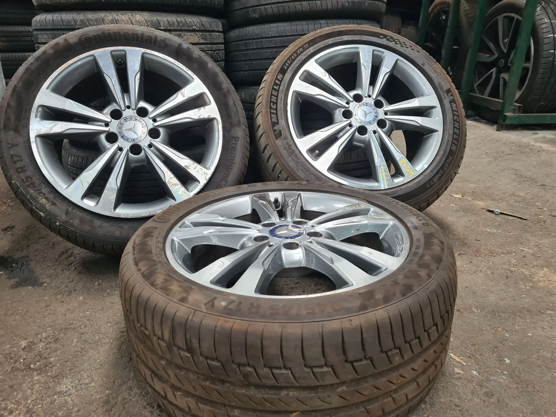 Conjunto Jantes Especiais MERCEDES-BENZ Classe E (W212)