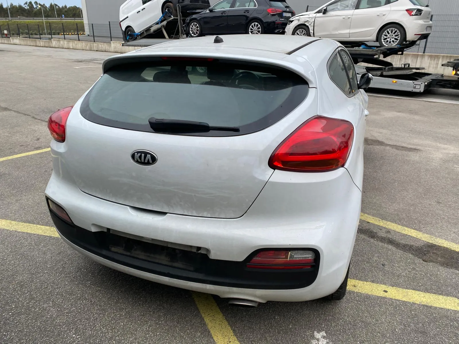 Renfort pare-chocs arrière KIA Ceed (JD)
