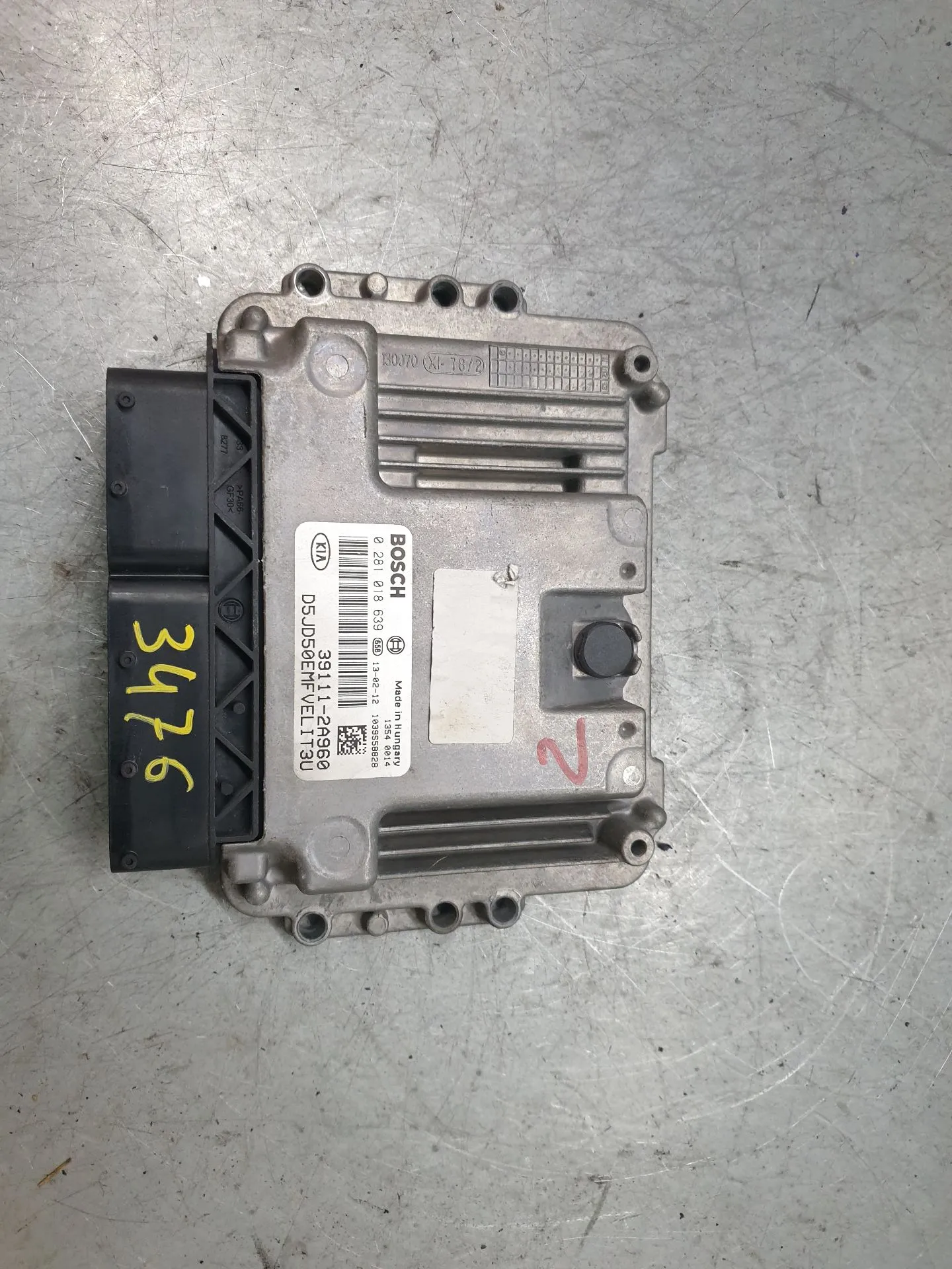 Centralina motor / ECU KIA Ceed (JD)