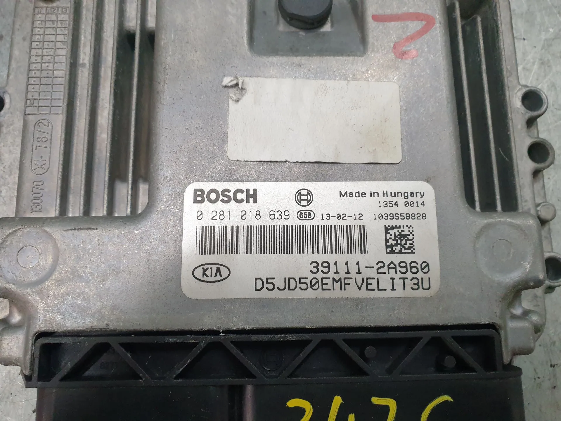 Calculateur /  Unité de contrôle moteur KIA Ceed (JD) Imagem-1