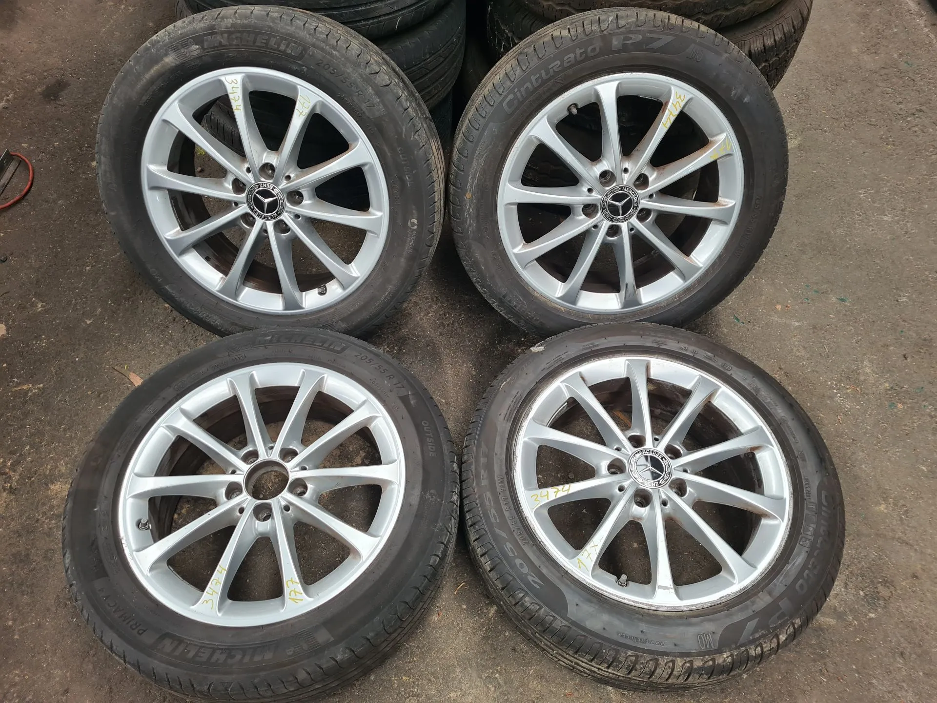 Conjunto Jantes Especiais MERCEDES-BENZ Classe A (W177) Imagem-1