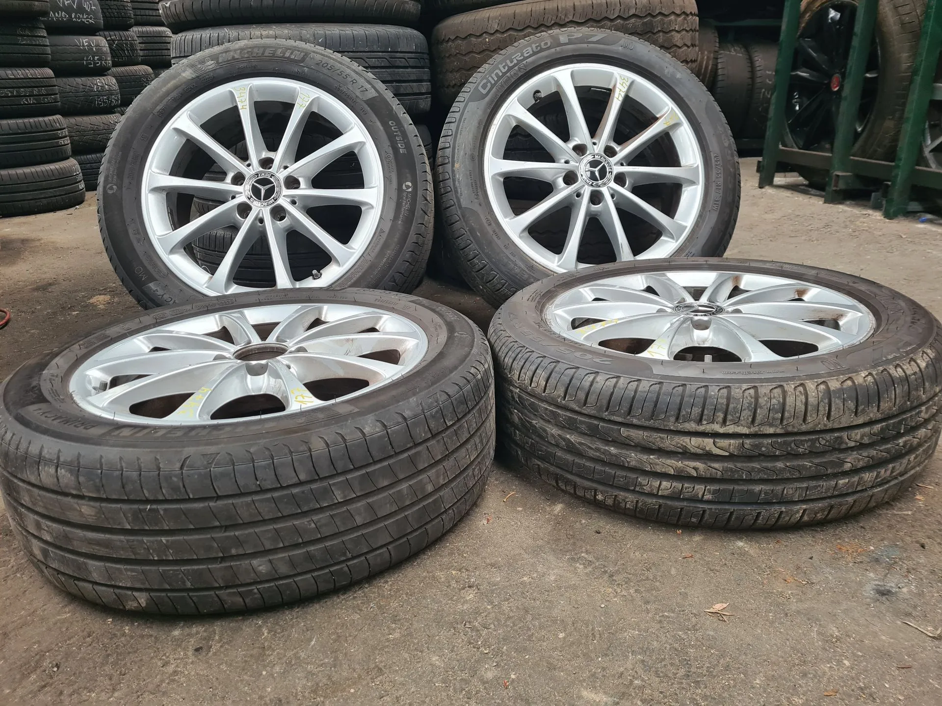Conjunto Jantes Especiais MERCEDES-BENZ Classe A (W177)
