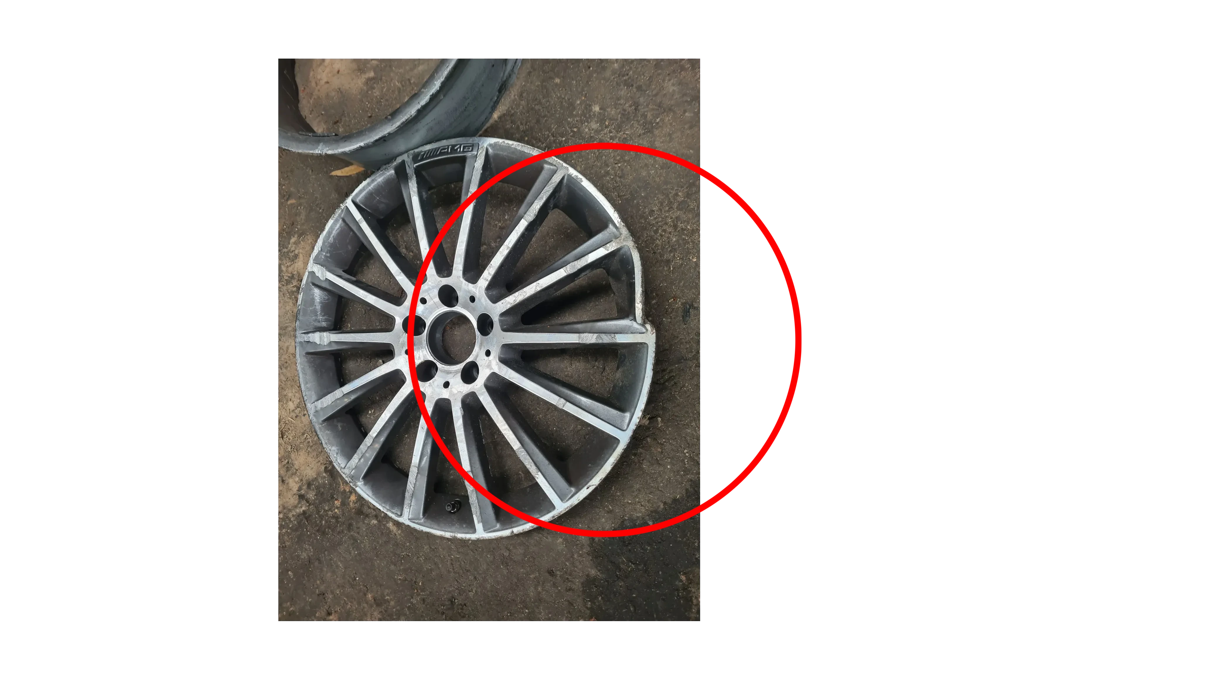 Llanta Delantera Izquierda MERCEDES-BENZ Classe C Coupé (C205) Imagem-6