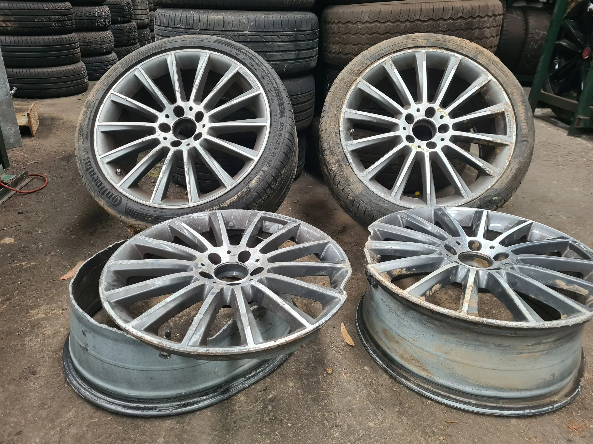 Conjunto Jantes Especiais MERCEDES-BENZ Classe C Coupé (C205)