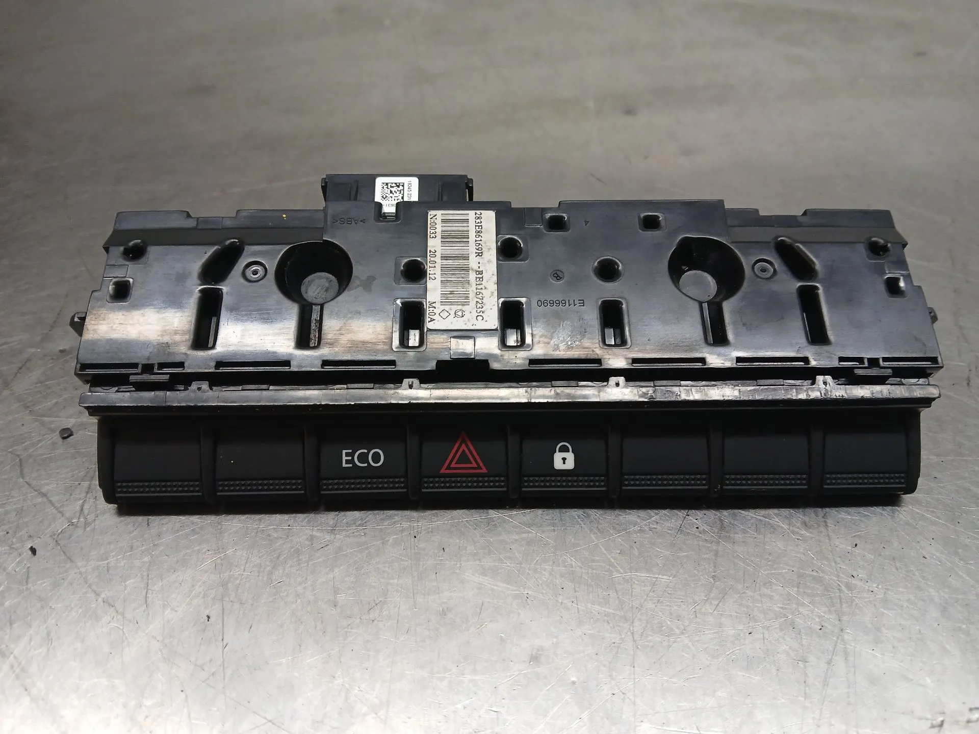 Botão / interruptor 4 piscas RENAULT Zoe (BFM_)