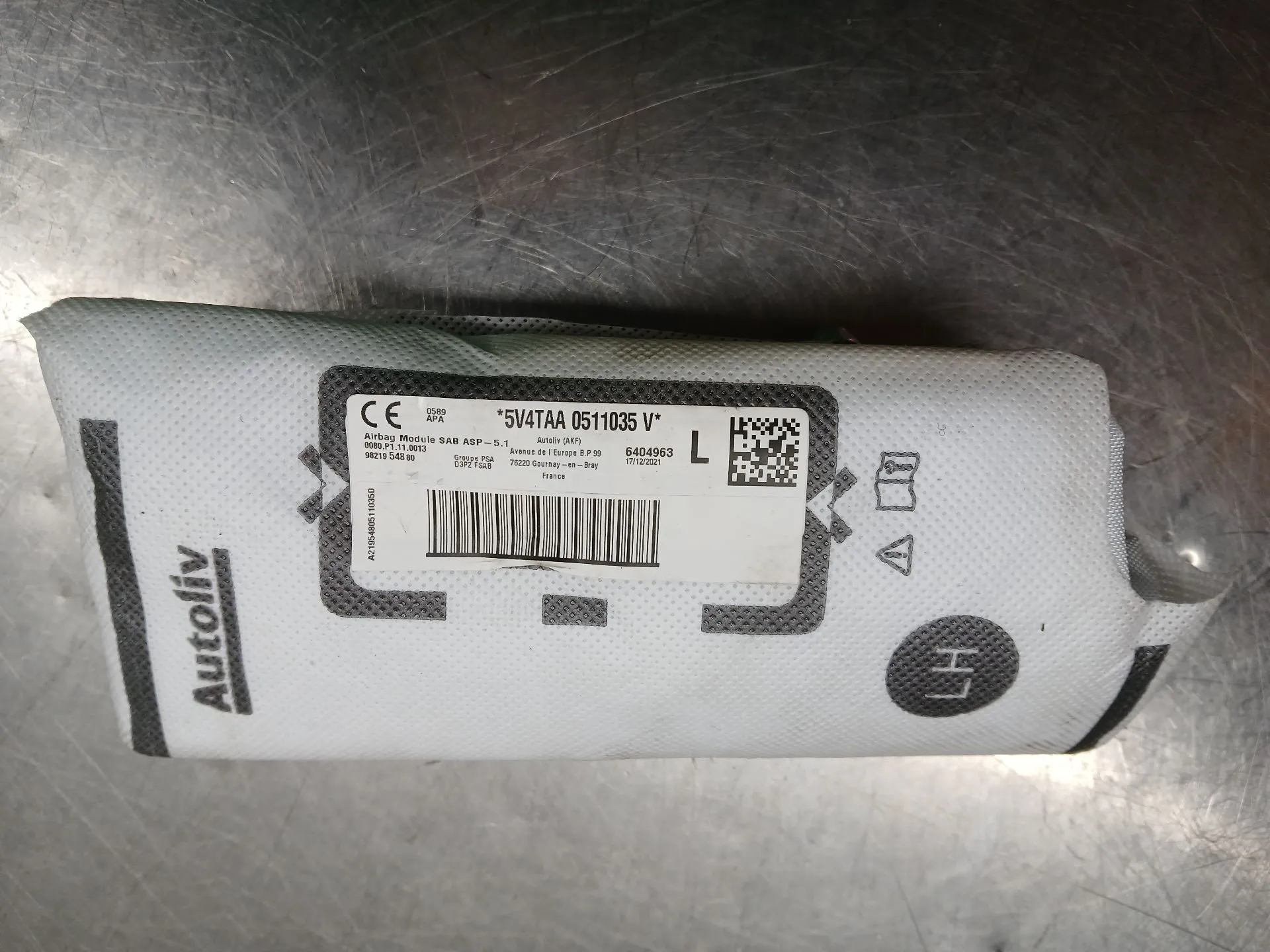 Airbag Sinistro PEUGEOT 208 II Imagem-1