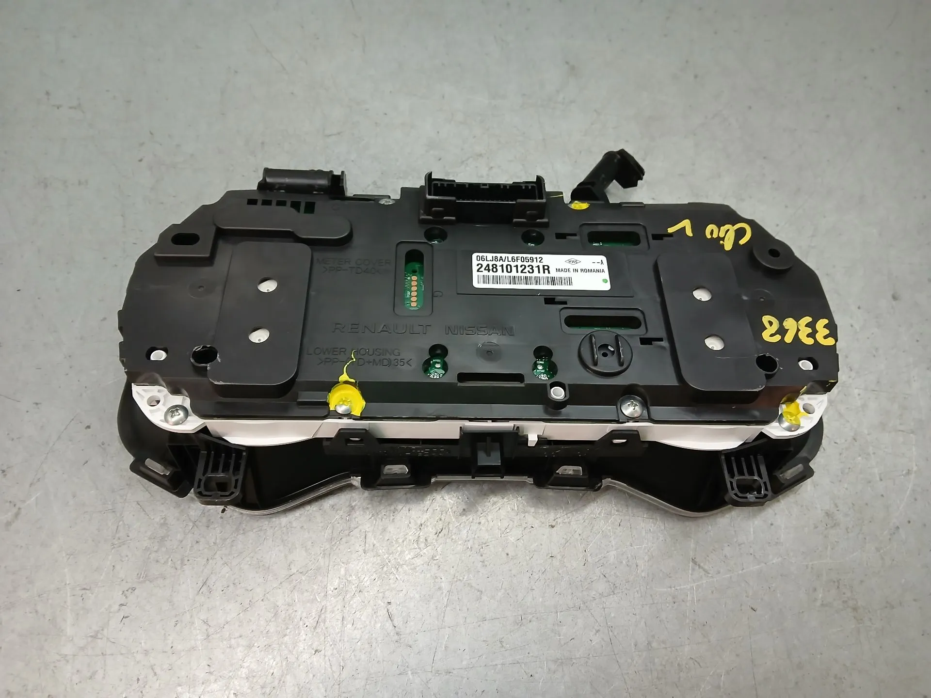 Quadrante / painel de instrumentos RENAULT Clio V (BF_) Imagem-4