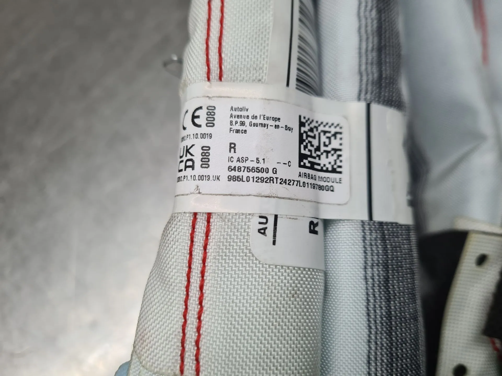 Airbag a Tendina Destra DACIA Sandero III Imagem-2