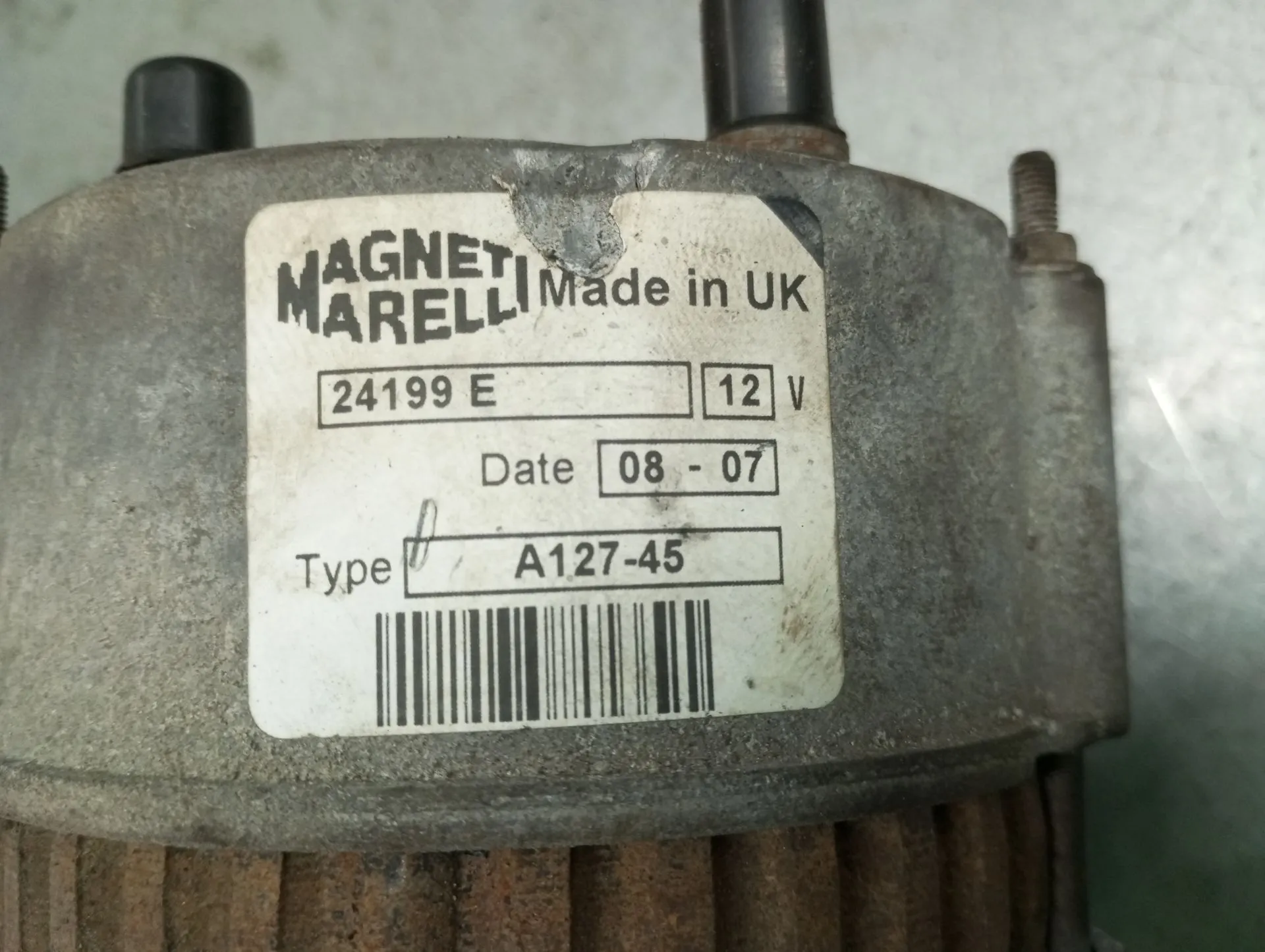 Alternador LAND ROVER Defender Cabrio (L316) Imagem-3