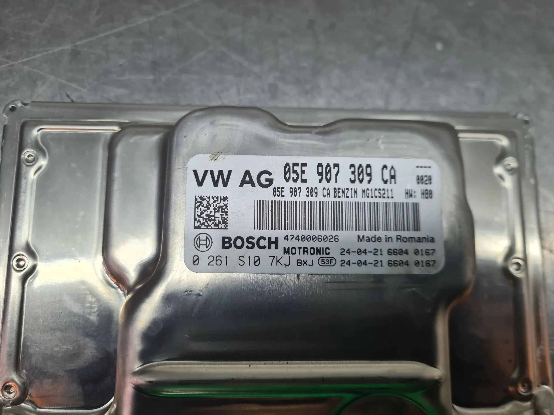 Engine control unit / ECU VOLKSWAGEN Golf VIII Variant (CG5) Imagem-1
