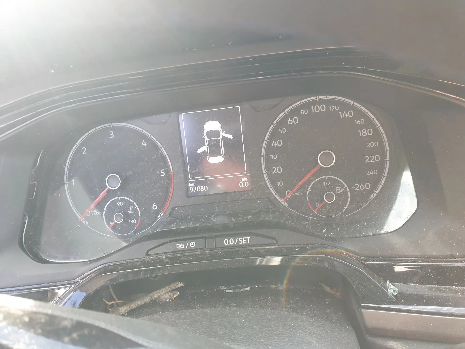 Quadrante / painel de instrumentos VOLKSWAGEN Polo (AW1)