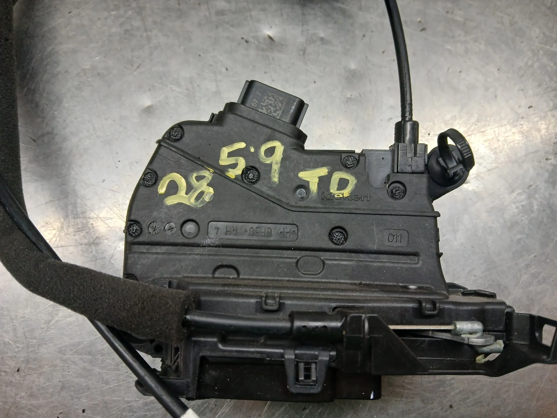 Cerradura / cierre puerta trasera derecha RENAULT Zoe (BFM_) Imagem-3