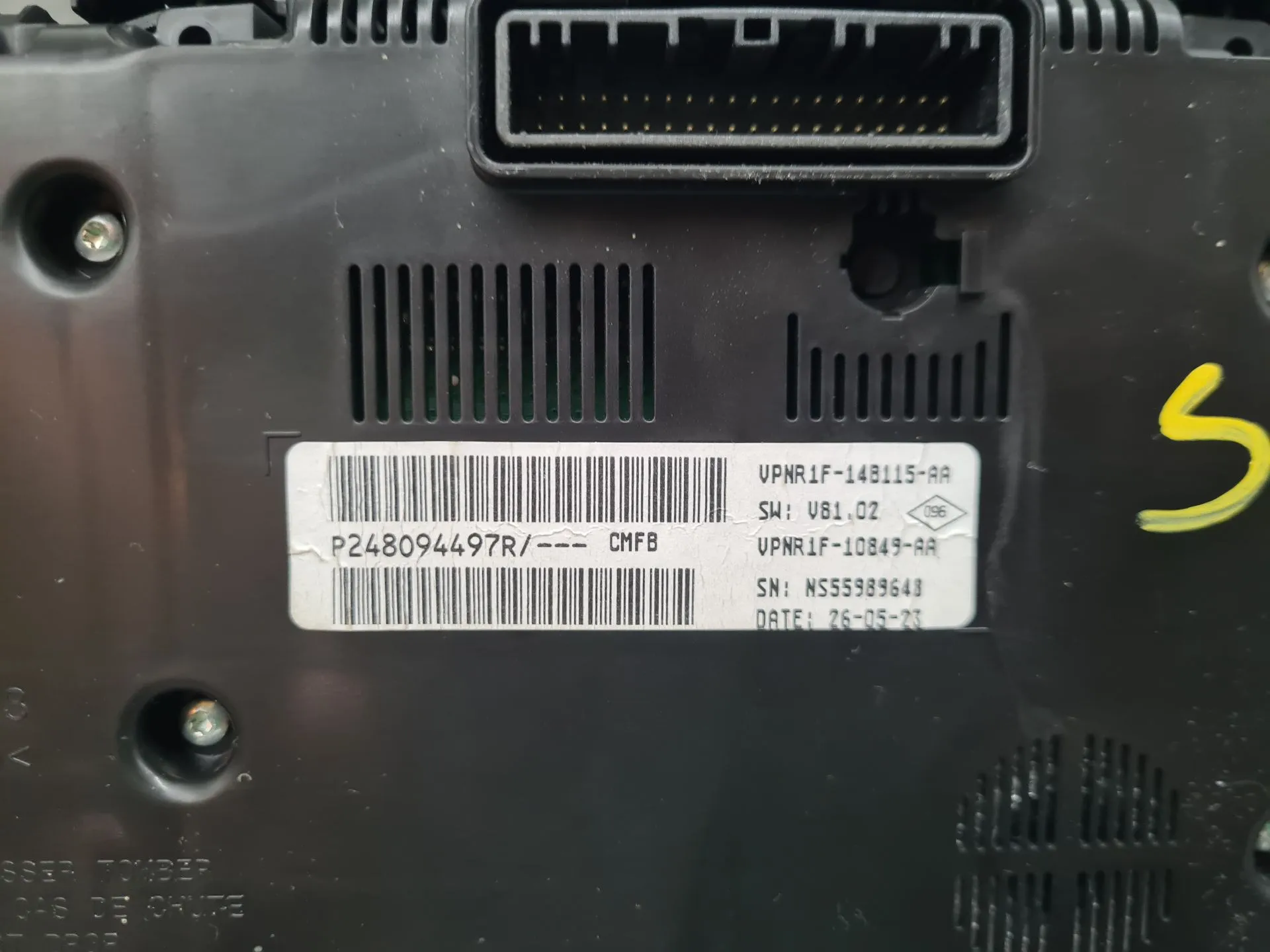 Quadrante / painel de instrumentos RENAULT Clio V (BF_) Imagem-4