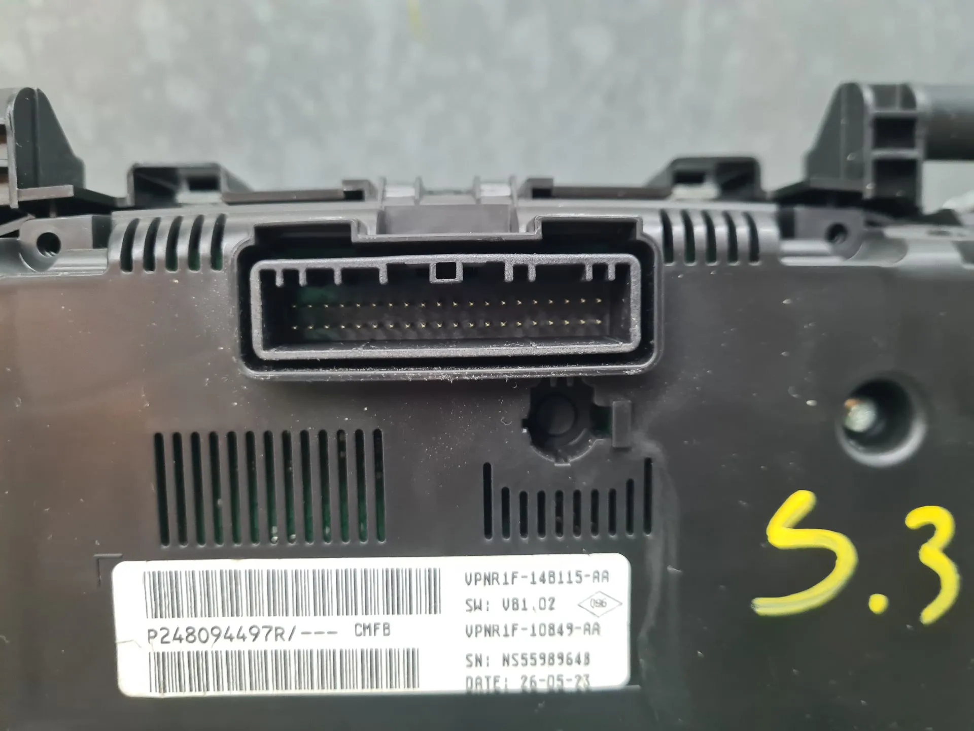 Quadrante / painel de instrumentos RENAULT Clio V (BF_) Imagem-5