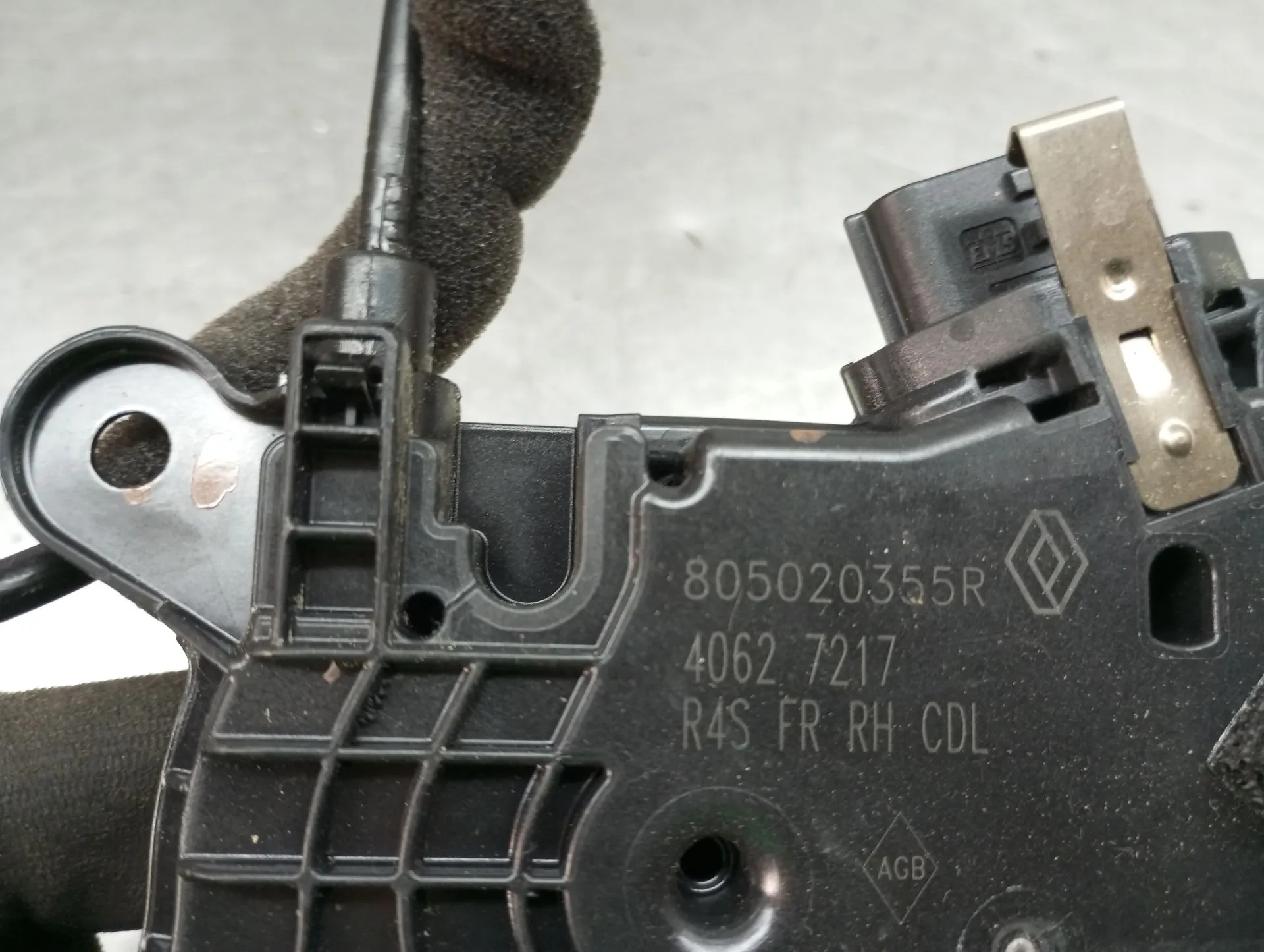 Cerradura / cierre puerta delantero derecho RENAULT Twingo III (BCM_) Imagem-2