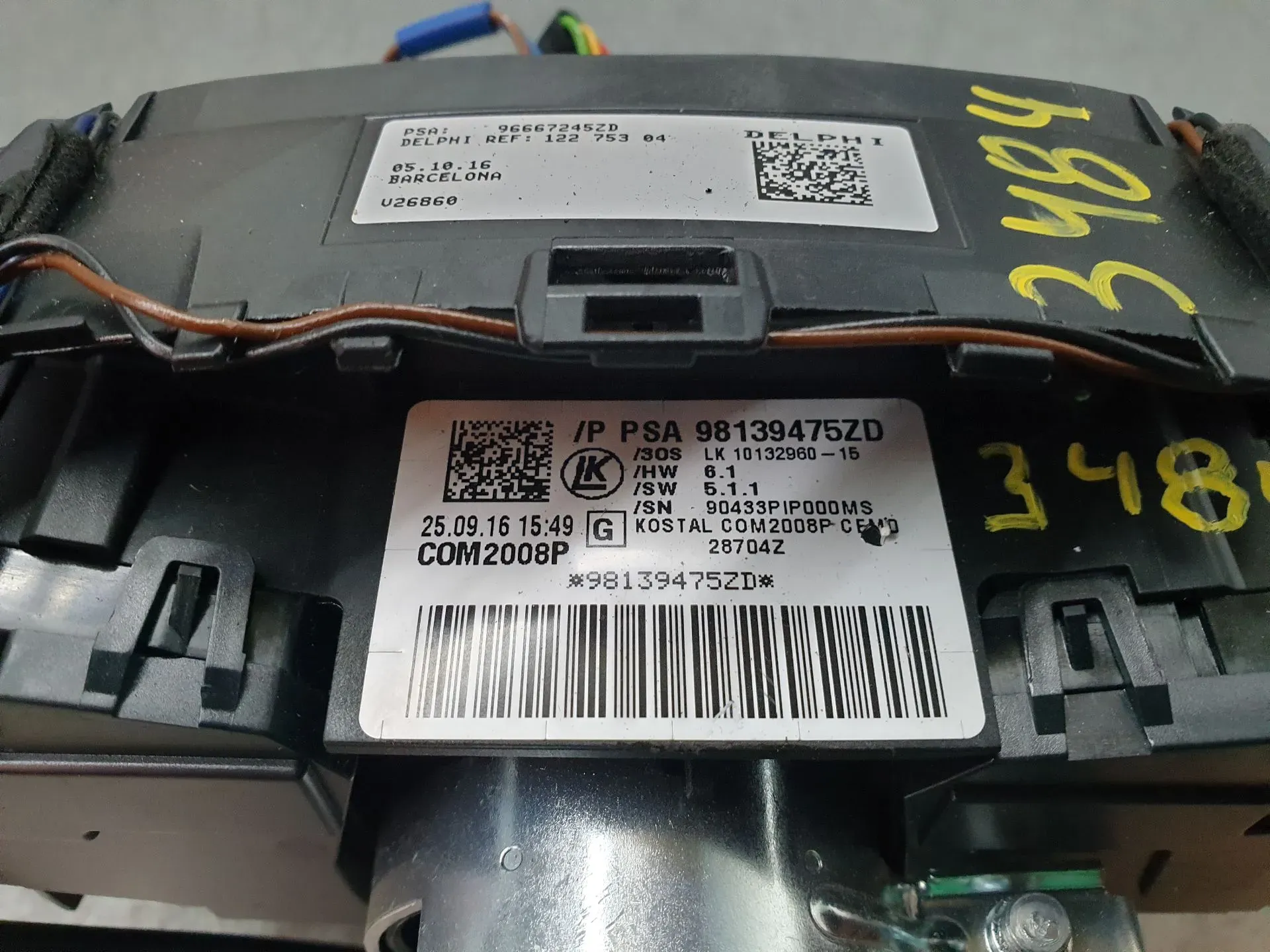 Fita de airbags CITROËN C4 Cactus Imagem-5