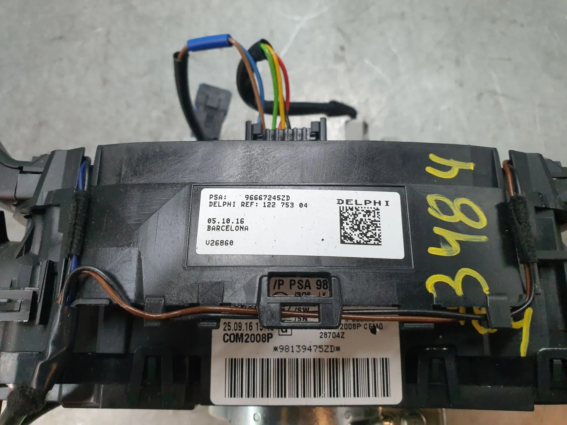 Fita de airbags CITROËN C4 Cactus Imagem-4