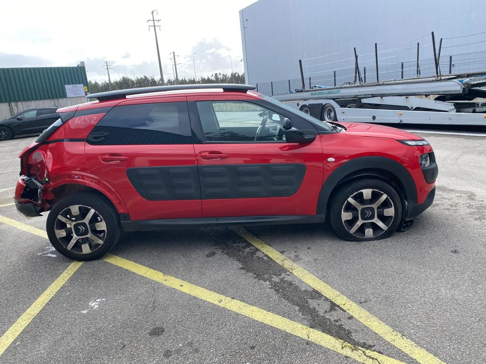 Alzavetro anteriore destro CITROËN C4 Cactus