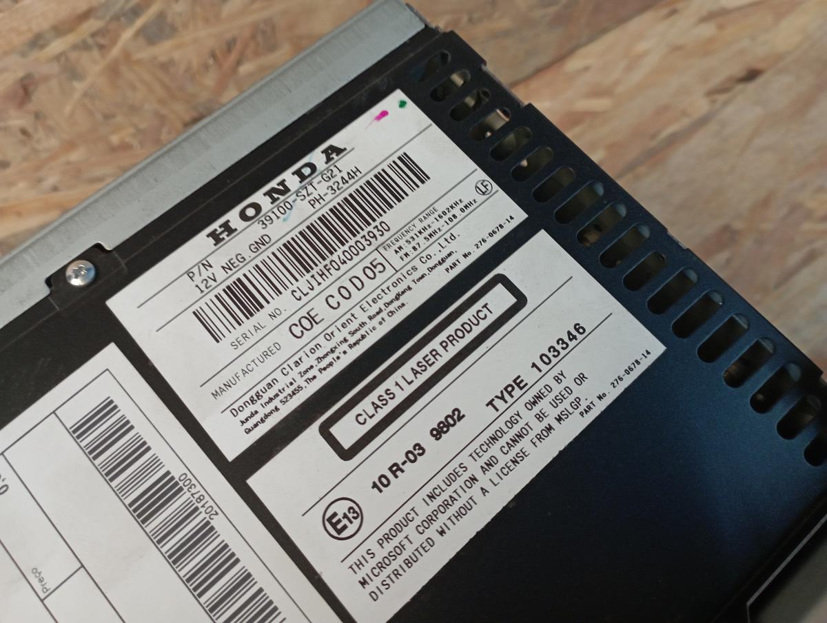 Radio / autorradio HONDA CR-Z (ZF_) Imagem-7