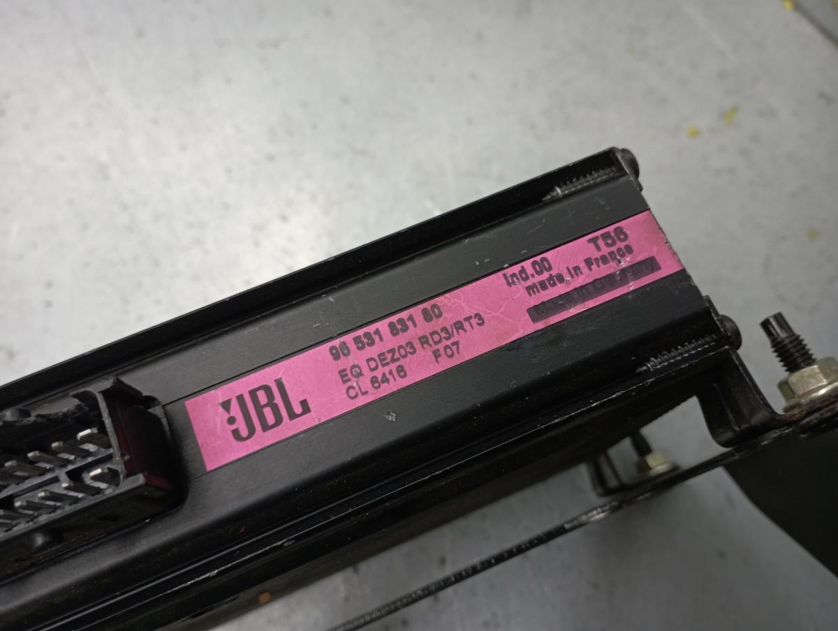 Amplificador de colunas PEUGEOT 307 CC (3B) Imagem-3