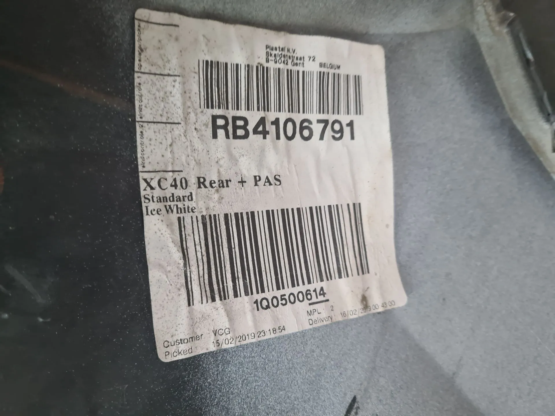 Pára-choques trás VOLVO XC40 (536) Imagem-6