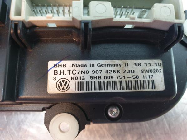 Climate control VOLKSWAGEN Golf VI (5K1) Imagem-3