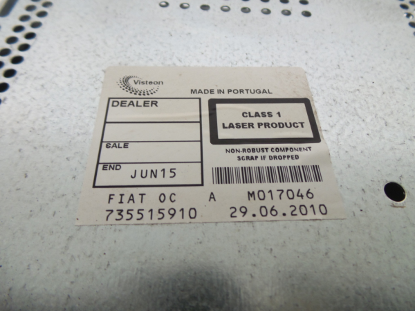 Car radio FIAT Bravo II (198_) Imagem-2