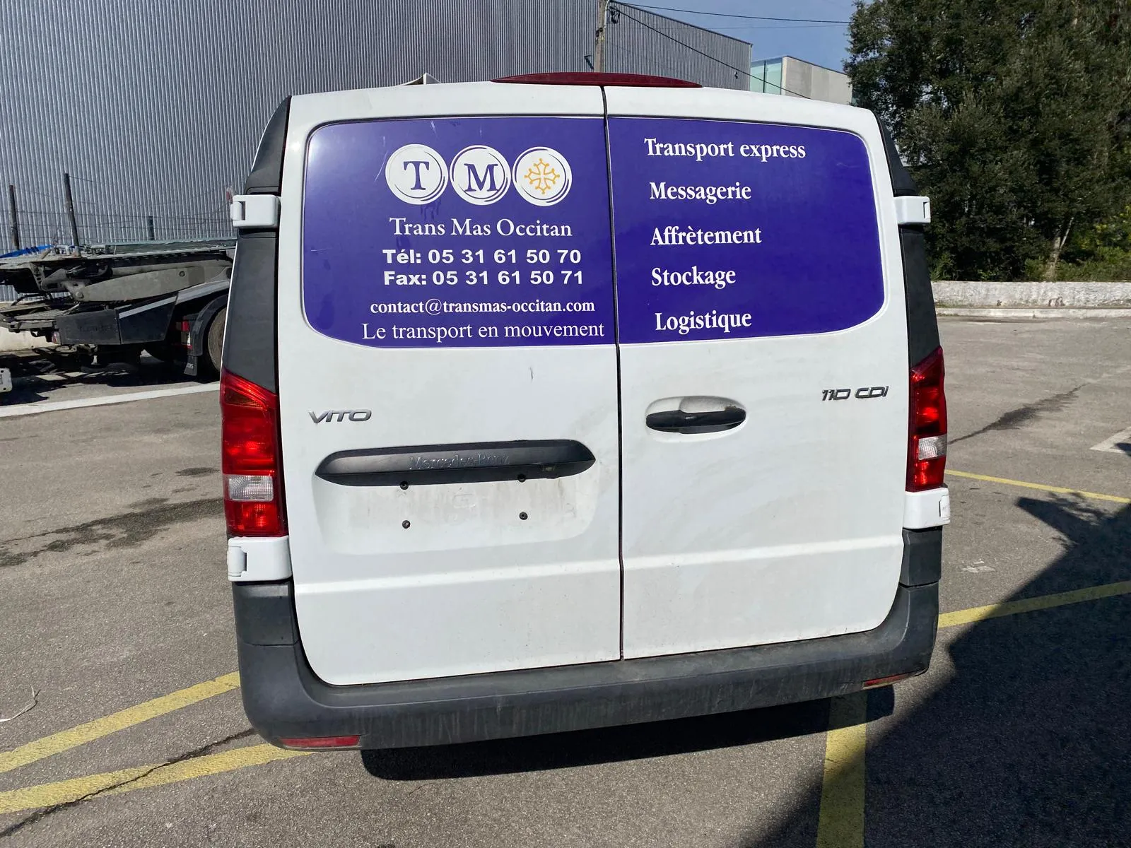 Rear bumper reinforcement MERCEDES-BENZ Vito (W447)