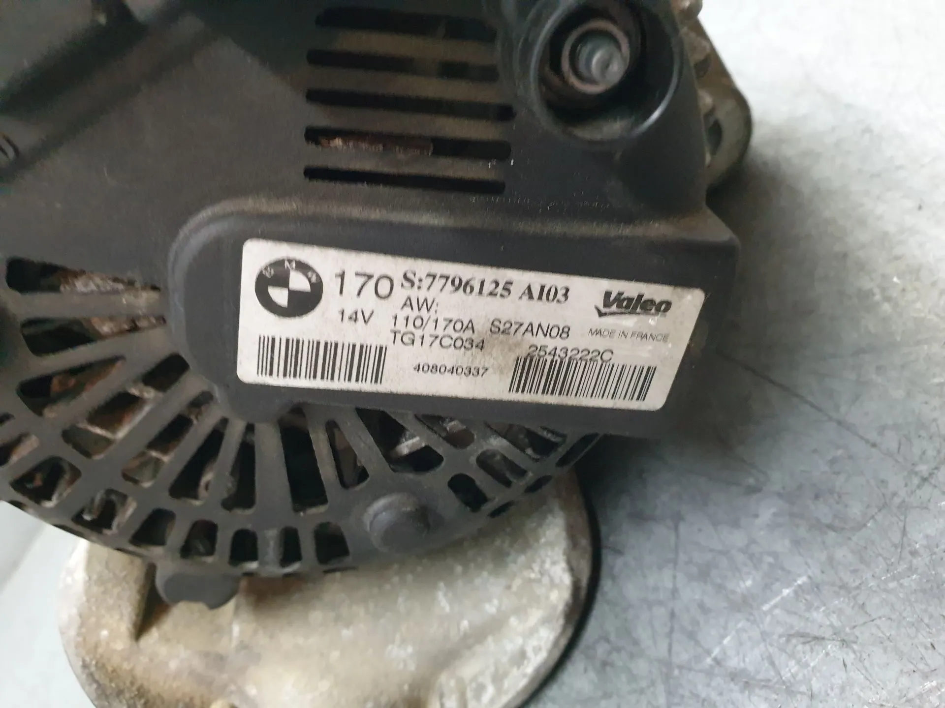 Alternador BMW X5 (E70) Imagem-3
