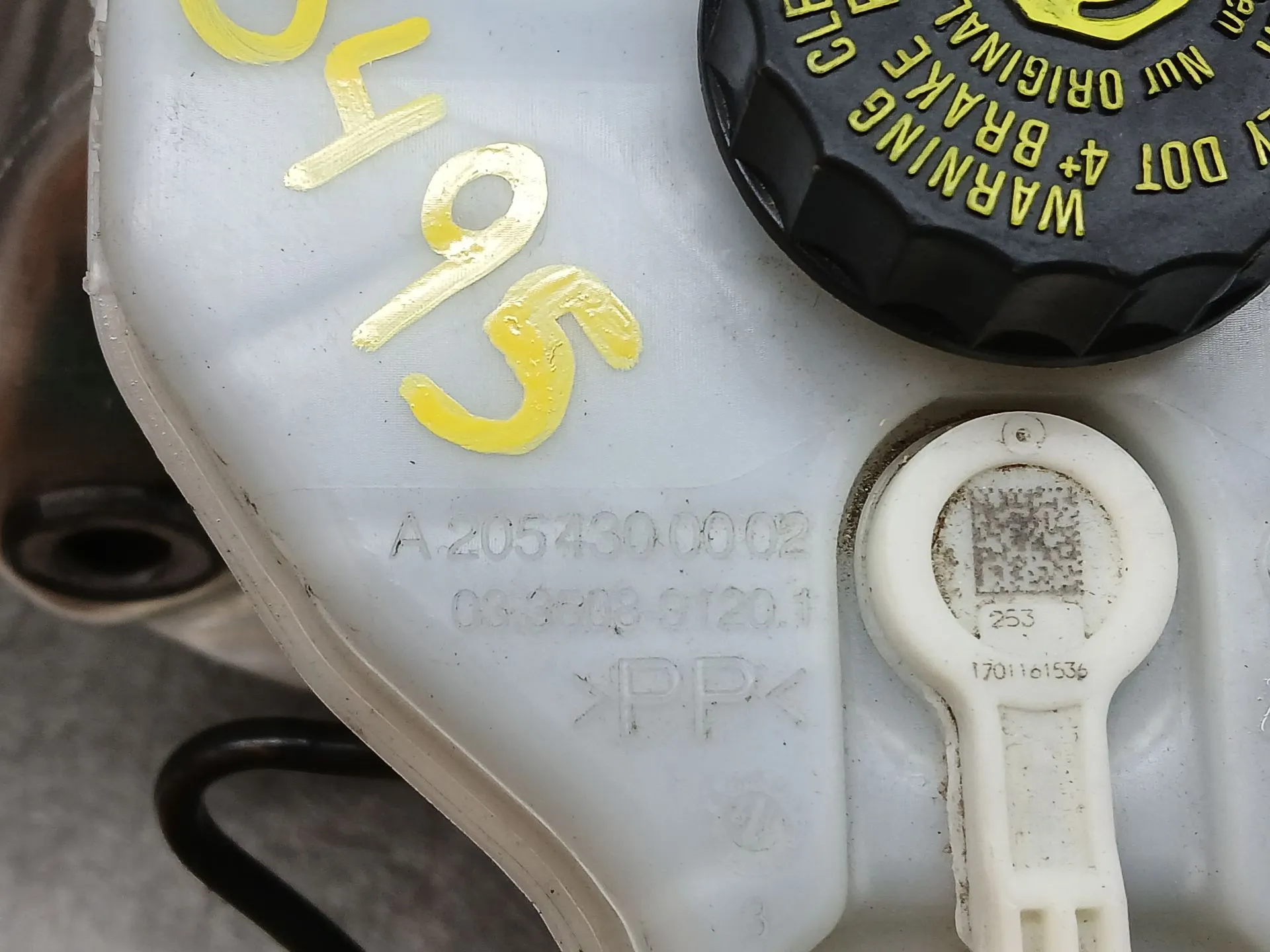 Central brake pump MERCEDES-BENZ Classe C Coupé (C205) Imagem-4