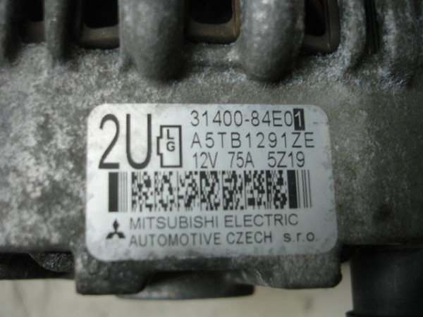 Alternador SUZUKI Swift III (MZ, EZ) Imagem-2