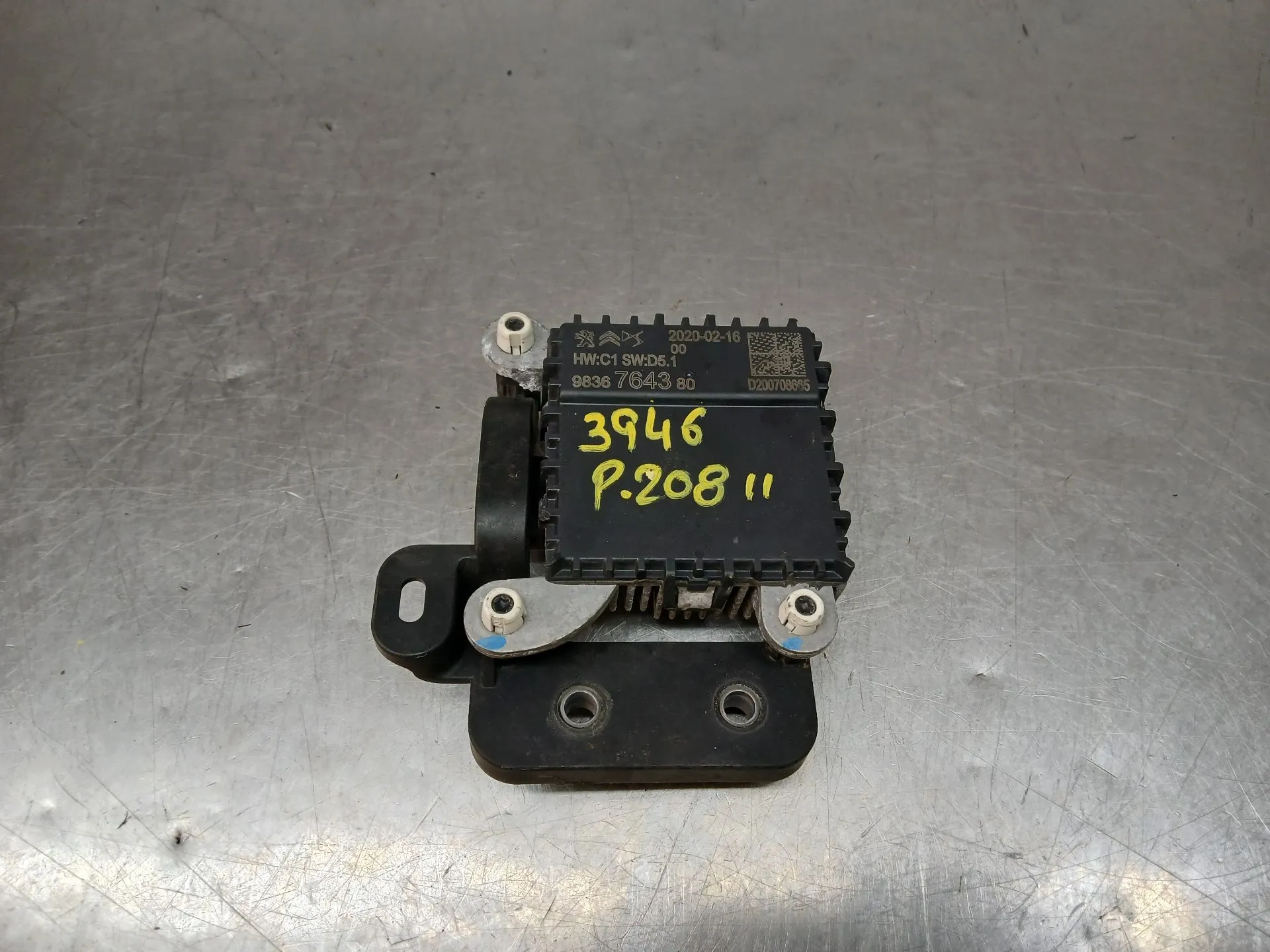 Sensore radar PEUGEOT 208 II