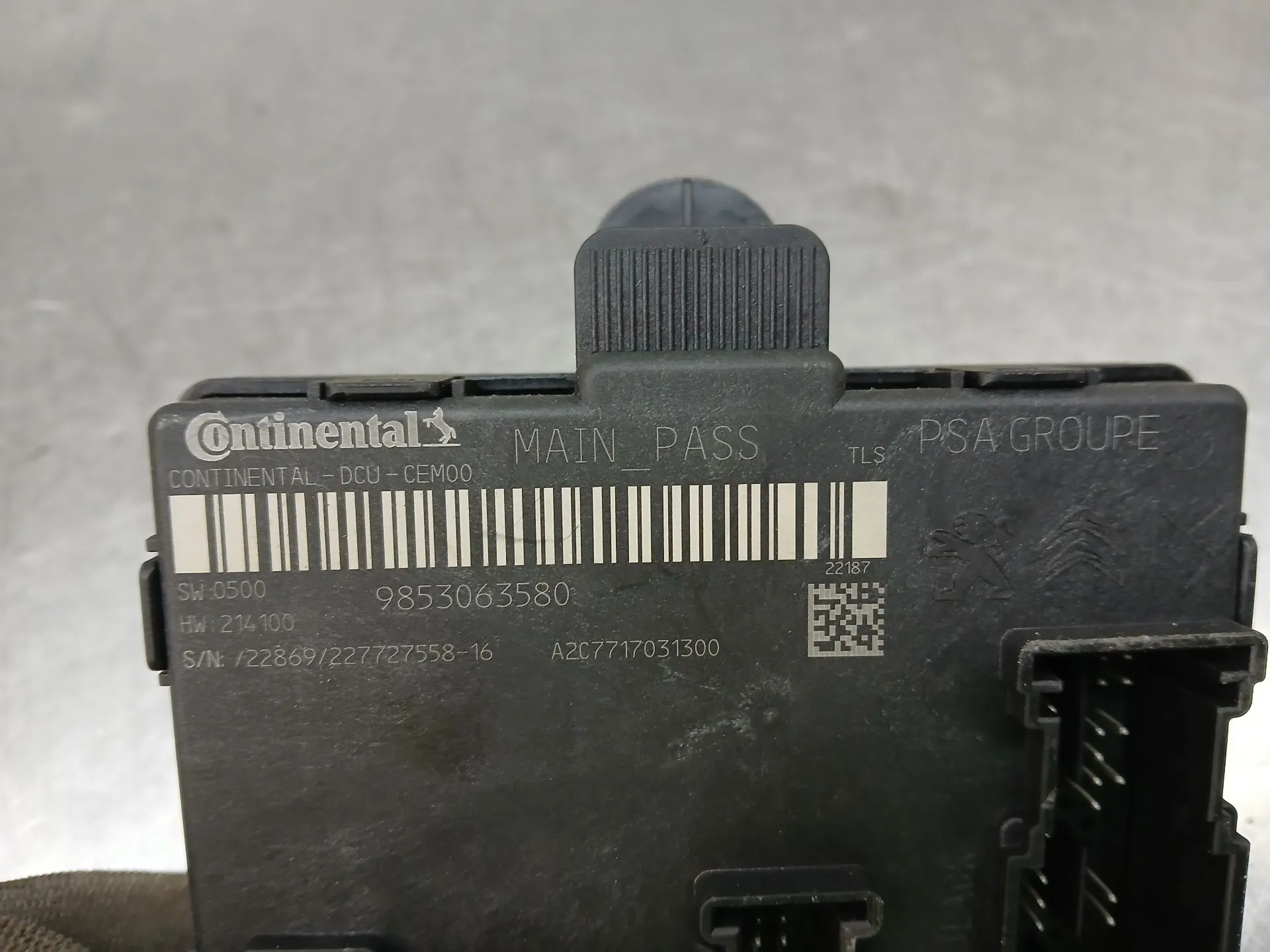 Right front Door Unit Module PEUGEOT 308 III Imagem-3