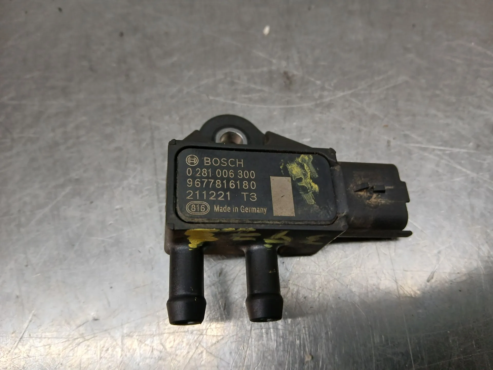 Sensor filtro particulas / FAP PEUGEOT Partner (K9) Imagem-3