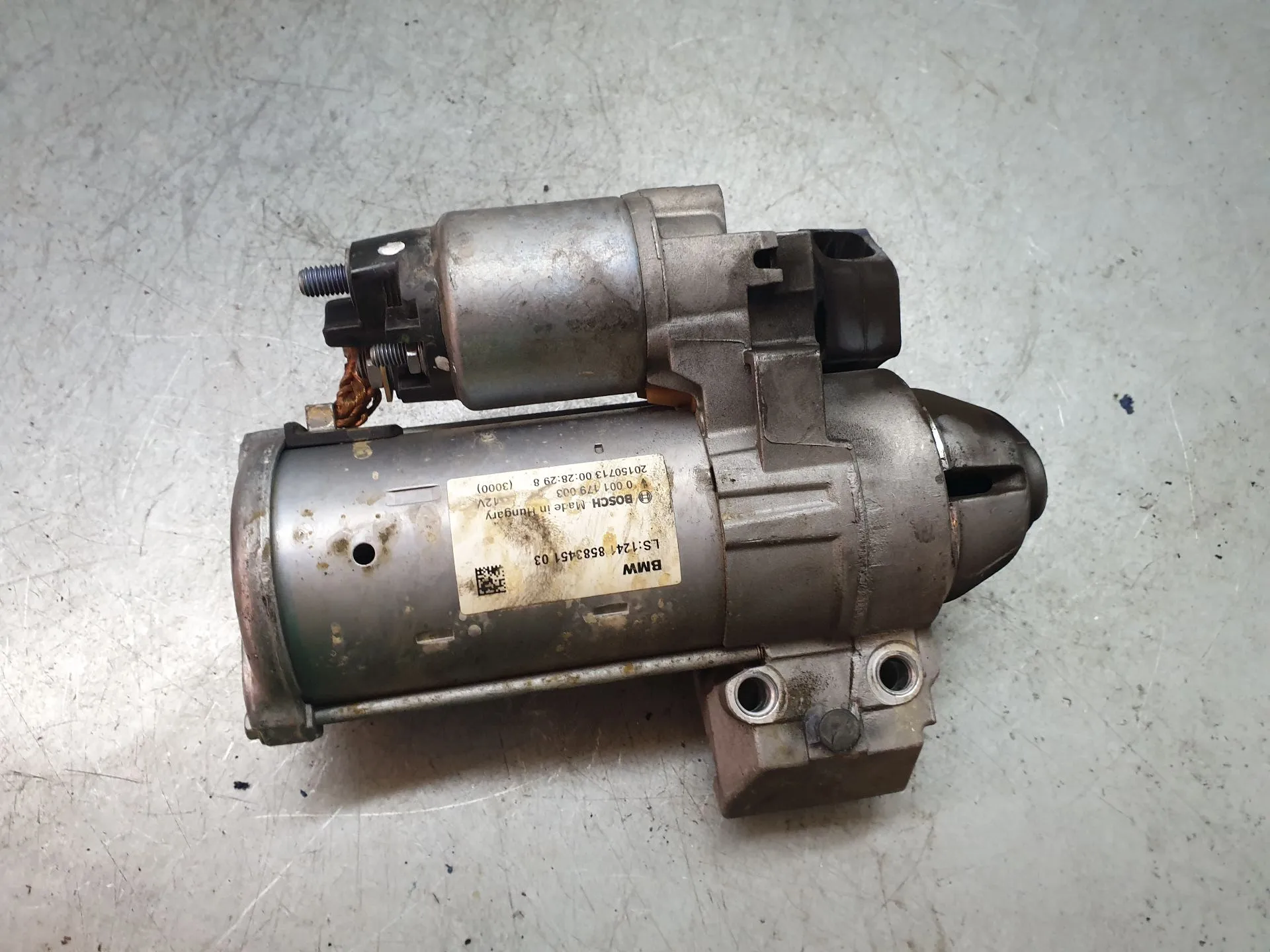 Motor de arranque BMW 1 (F21) Imagem-1