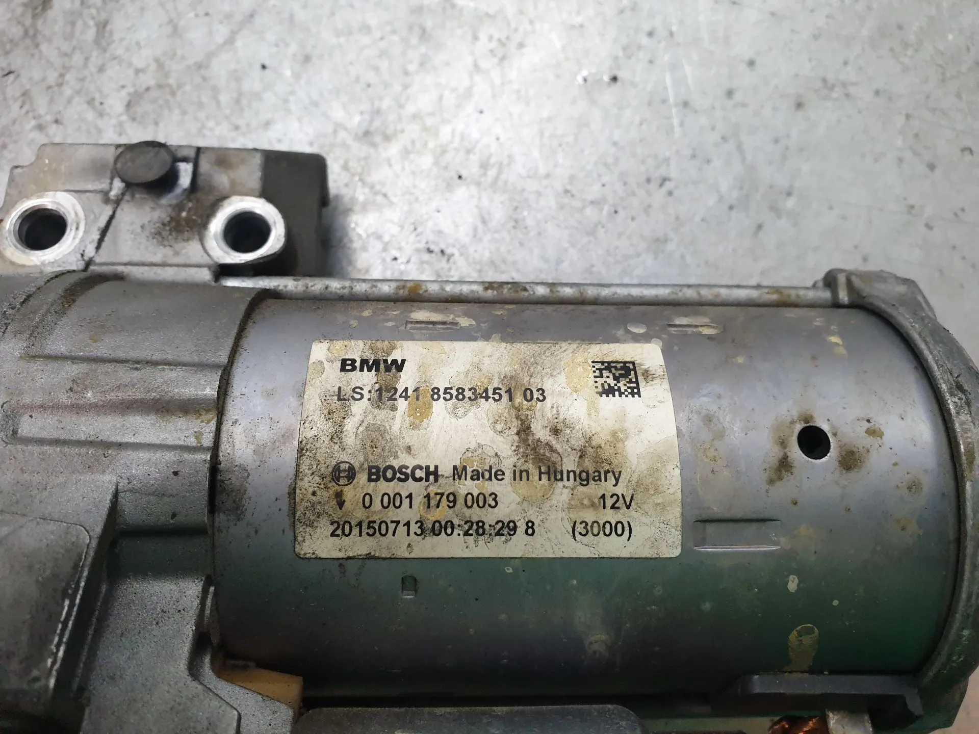 Motor de arranque BMW 1 (F21) Imagem-4