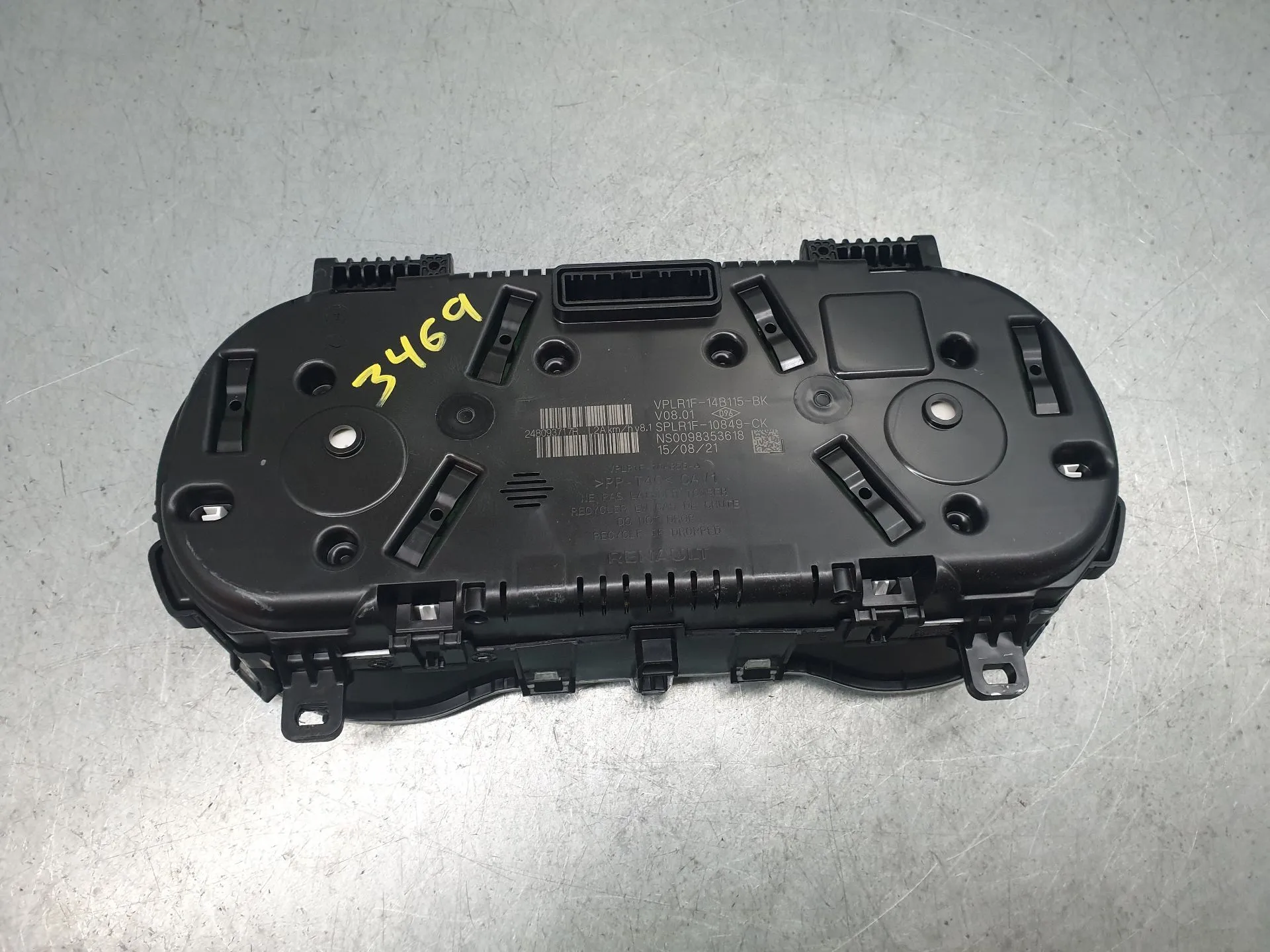 Quadrante / painel de instrumentos DACIA Sandero III Imagem-4