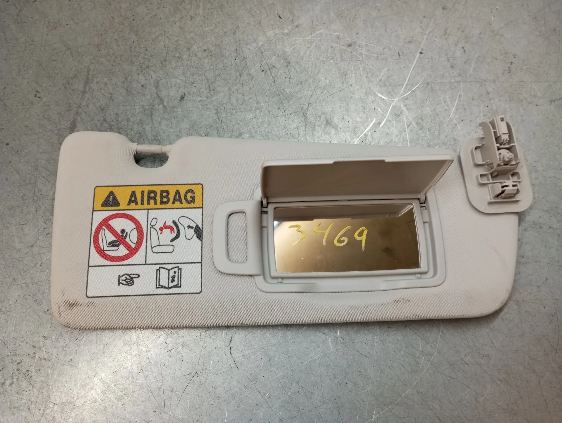 Right Sun Visor DACIA Sandero III