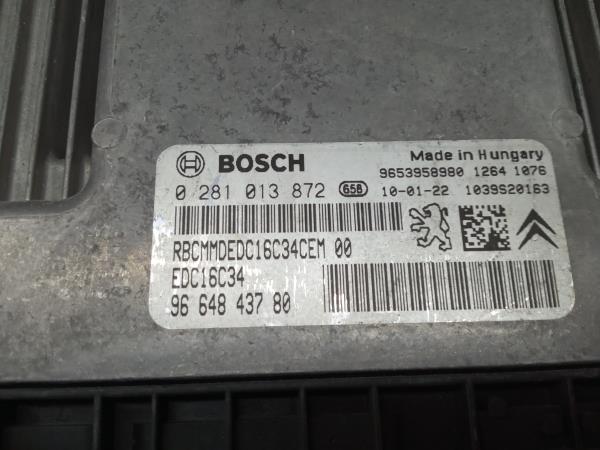 Centralina motor / ECU PEUGEOT 207 (WA_, WC_) Imagem-3