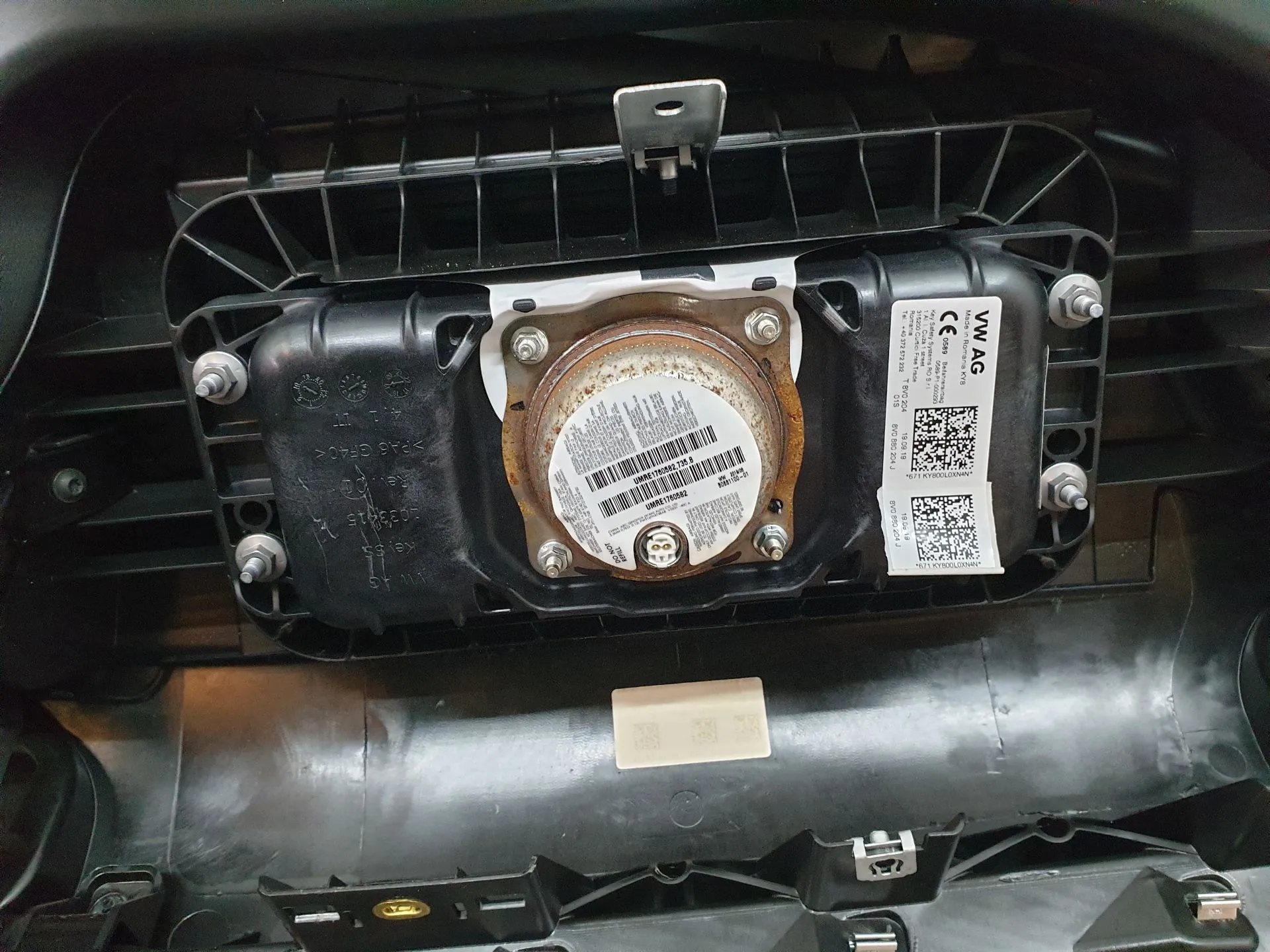 Airbag passageiro AUDI A3 (8V1, 8VK)