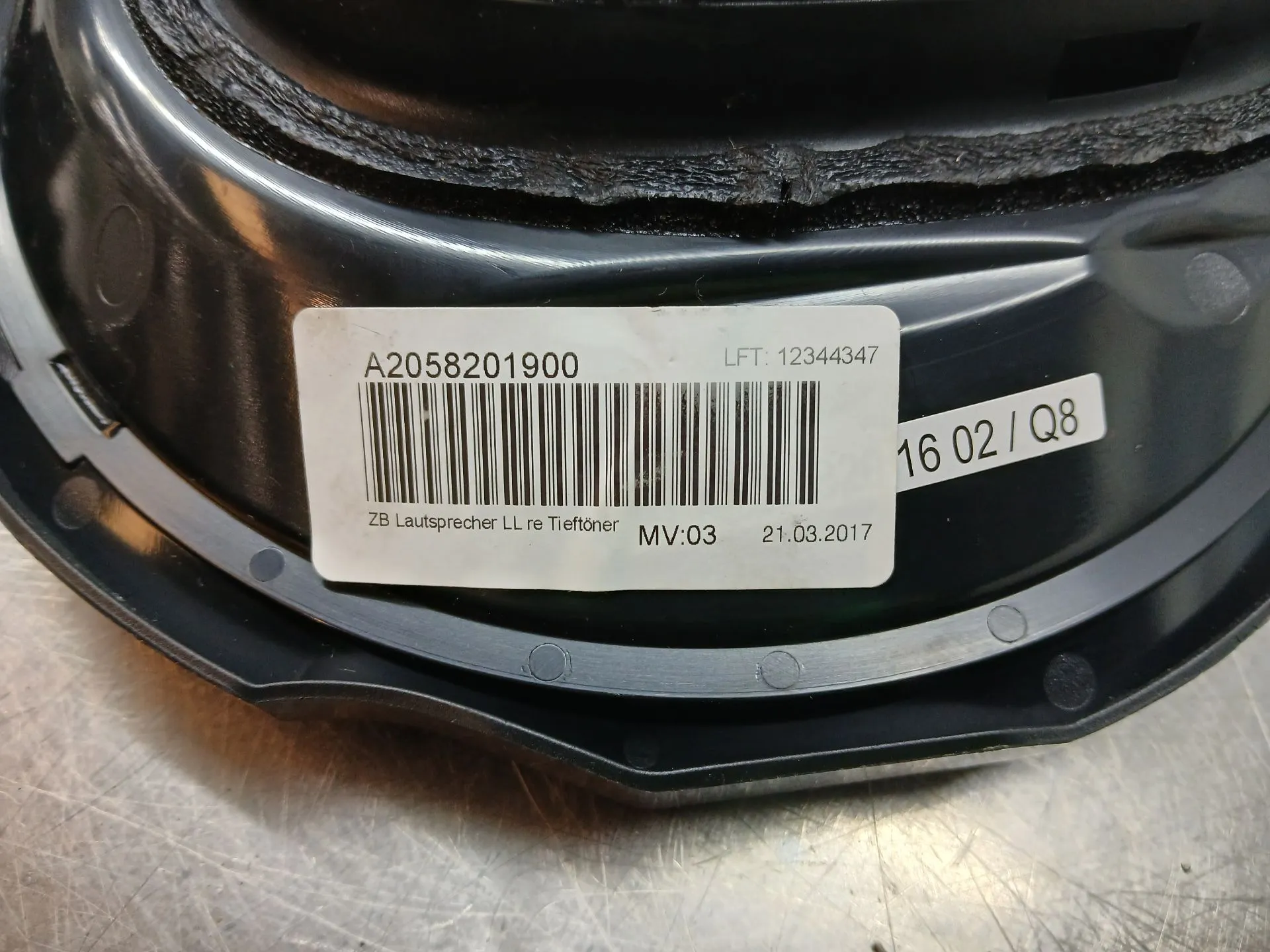 Coluna de som MERCEDES-BENZ Classe C Coupé (C205) Imagem-4