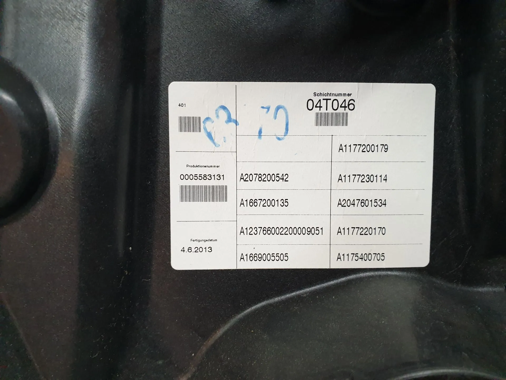 Lève-vitre avant gauche MERCEDES-BENZ CLA Coupé (C117) Imagem-2