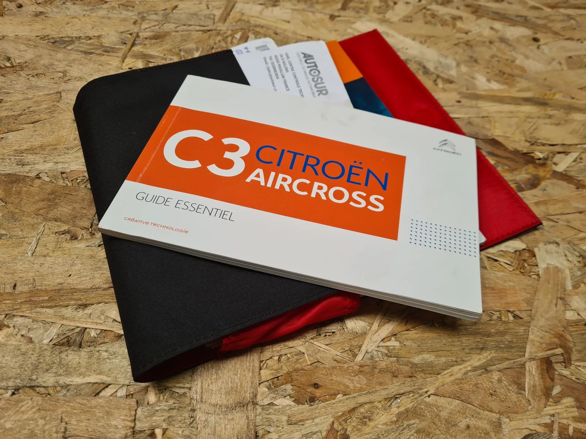 Bolsa com manual de utilizador do veículo CITROËN C3 Aircross II (2R_, 2C_) Imagem-1