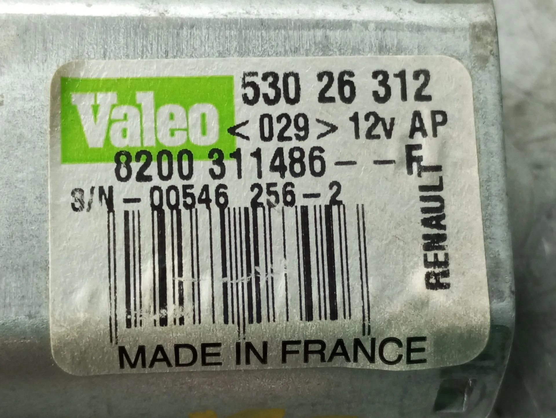 Motor limpa vidros trás RENAULT Clio III (BR0/1, CR0/1) Imagem-3