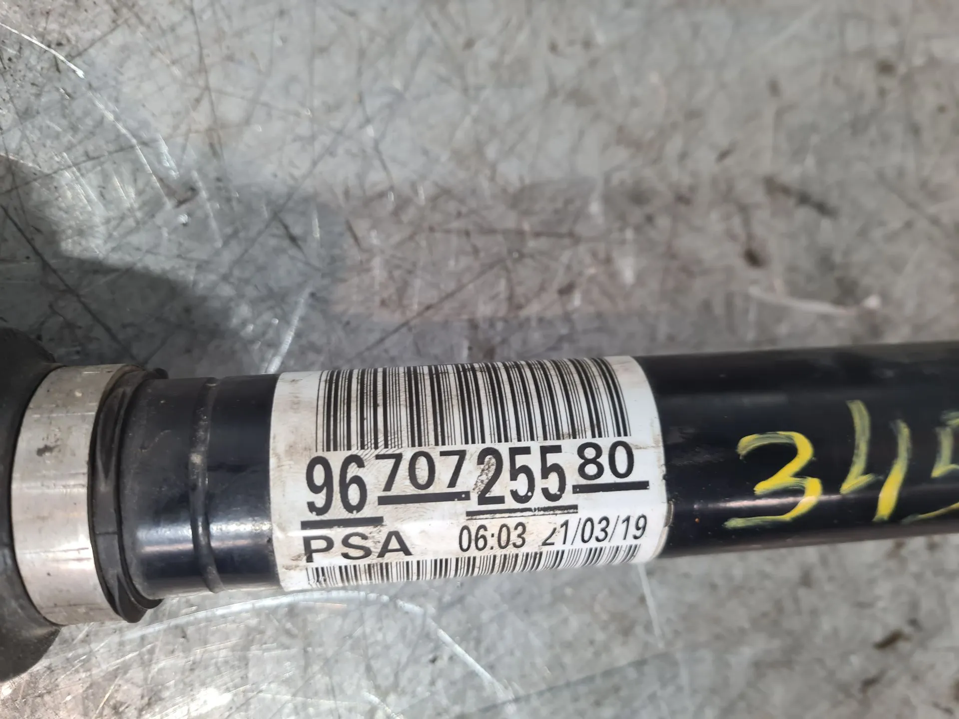 Right front driveshaft PEUGEOT 308 II Imagem-3