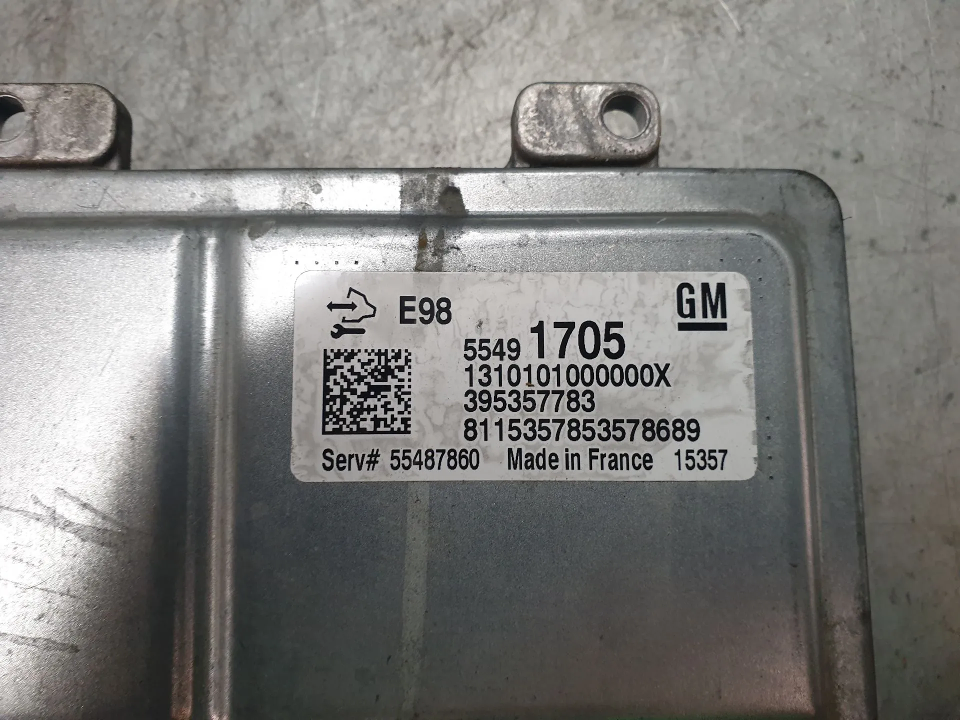 Centralina motor / ECU OPEL Mokka / Mokka X Imagem-2