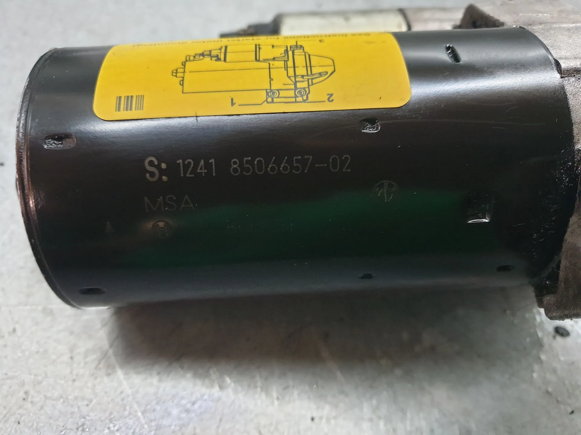 Motor de arranque BMW X1 (E84) Imagem-4