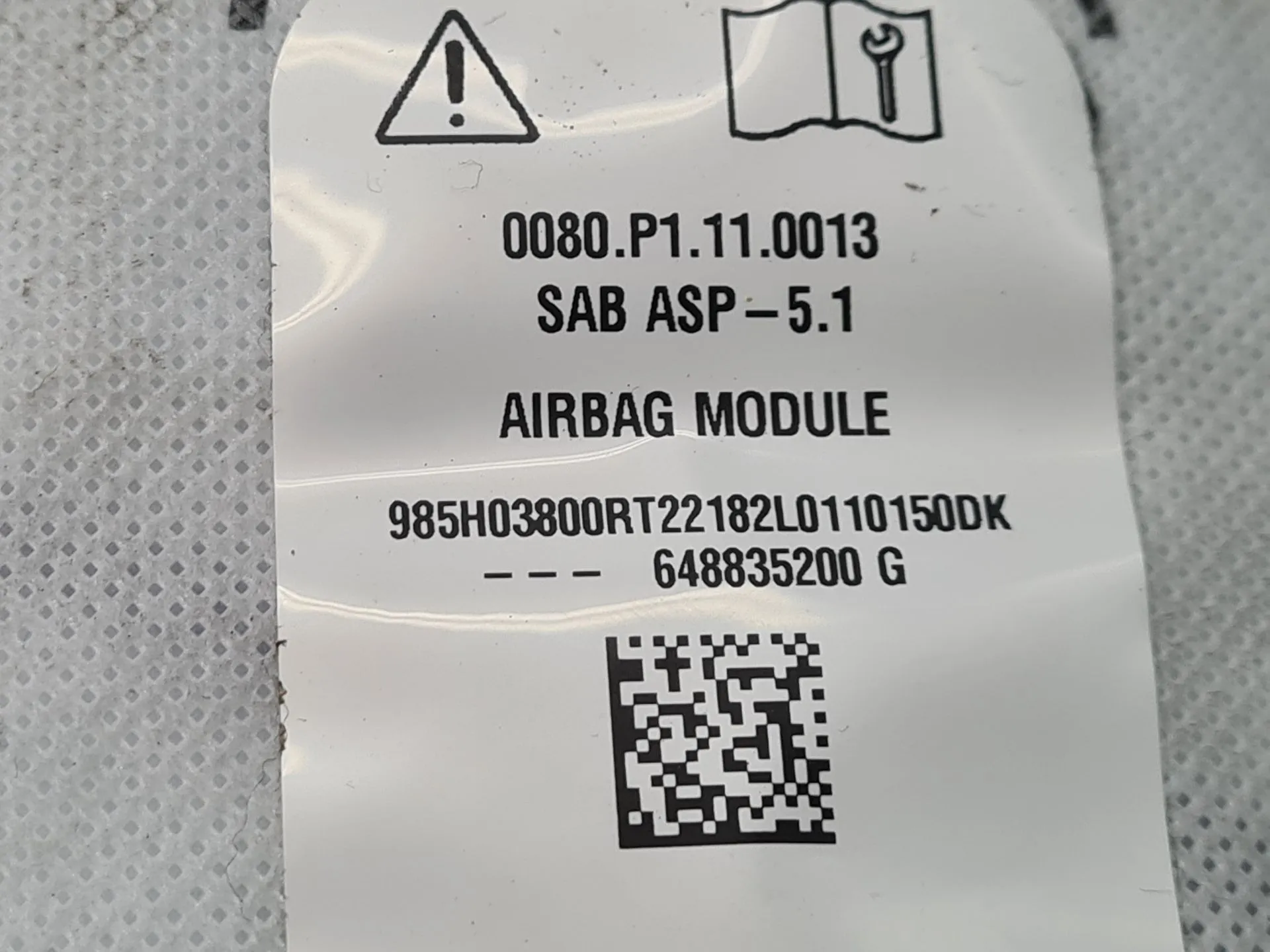 Airbag  Droite DACIA Sandero III Imagem-3