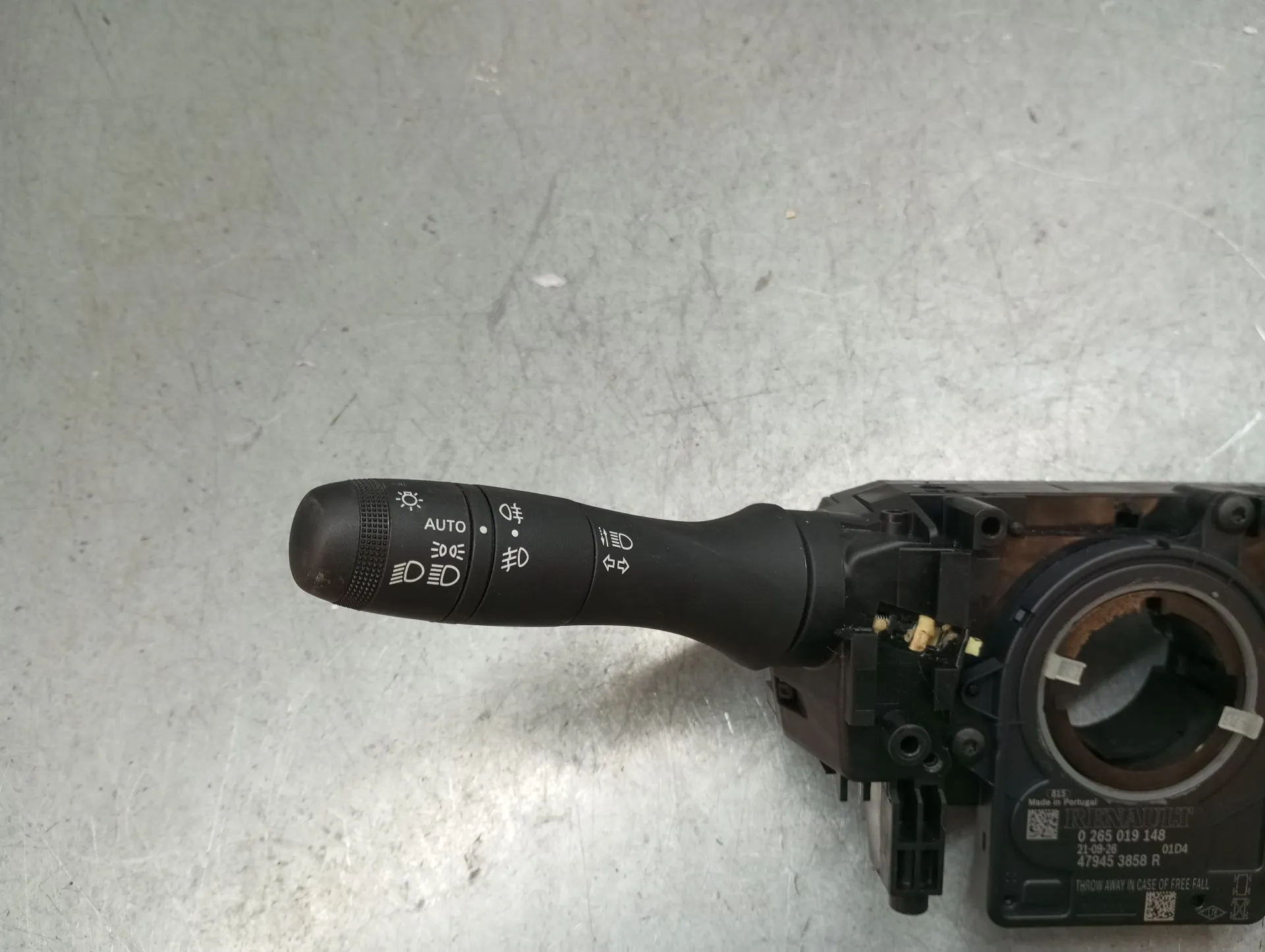 Light and wiper lever set DACIA Sandero III Imagem-3